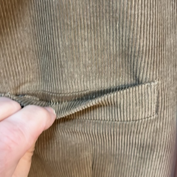 Joseph Feiss Sport Coat Men’s 46 regular Tan khaki corduroy Blazer - Picture 7 of 12
